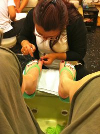 wykonanie pedicure